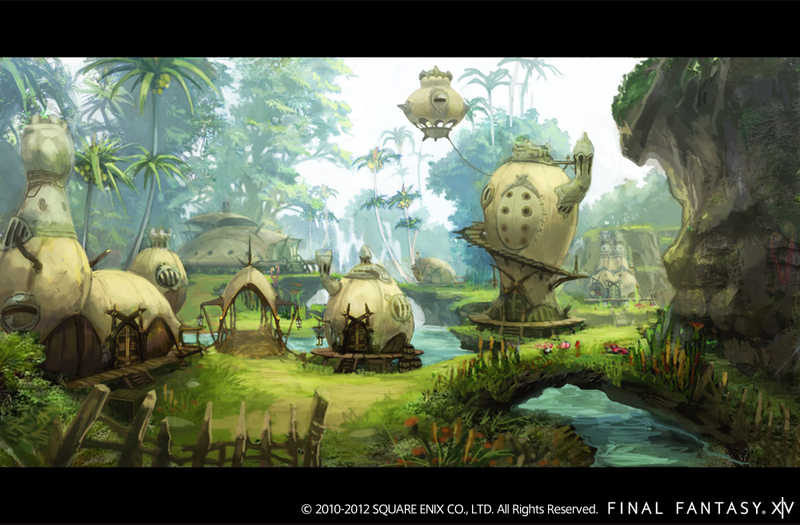 Illustration for article titled Fresh Final Fantasy XIV Screenshots and Concept Art Dazzle